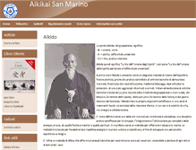 Tablet Screenshot of aikikaisanmarino.org